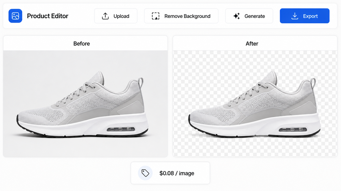 Pebblely vs Photoroom vs agency